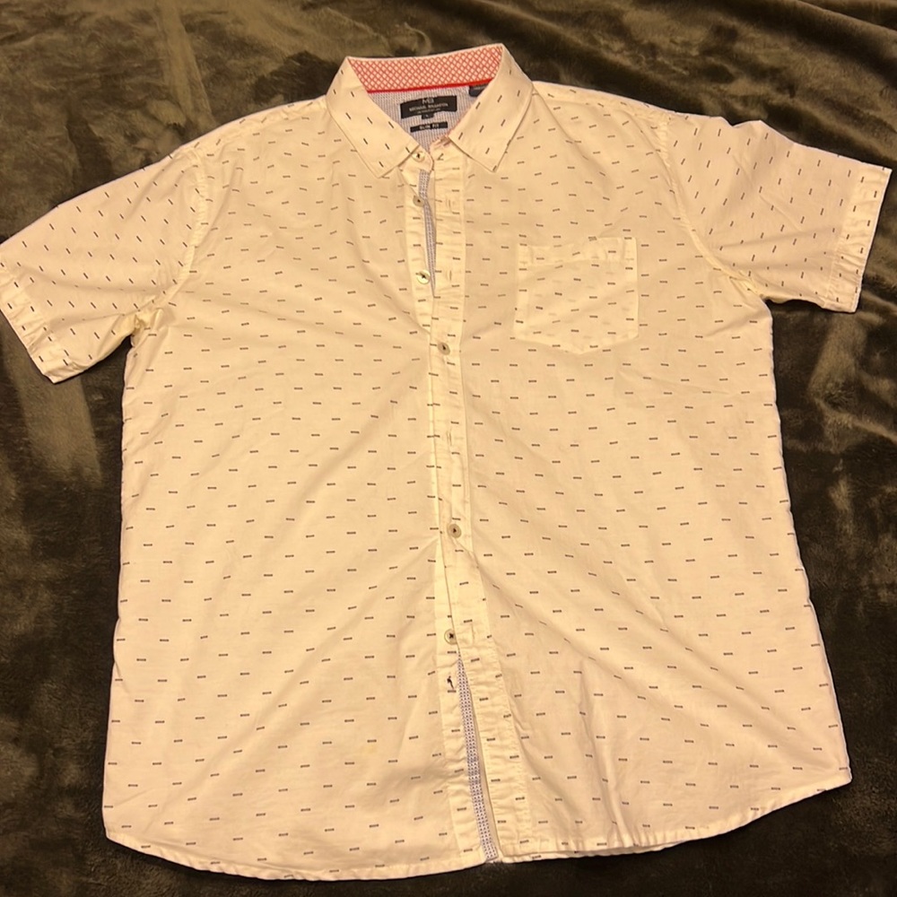 Michael Brandon MB. Large. Slim Fit. Button down shirt.